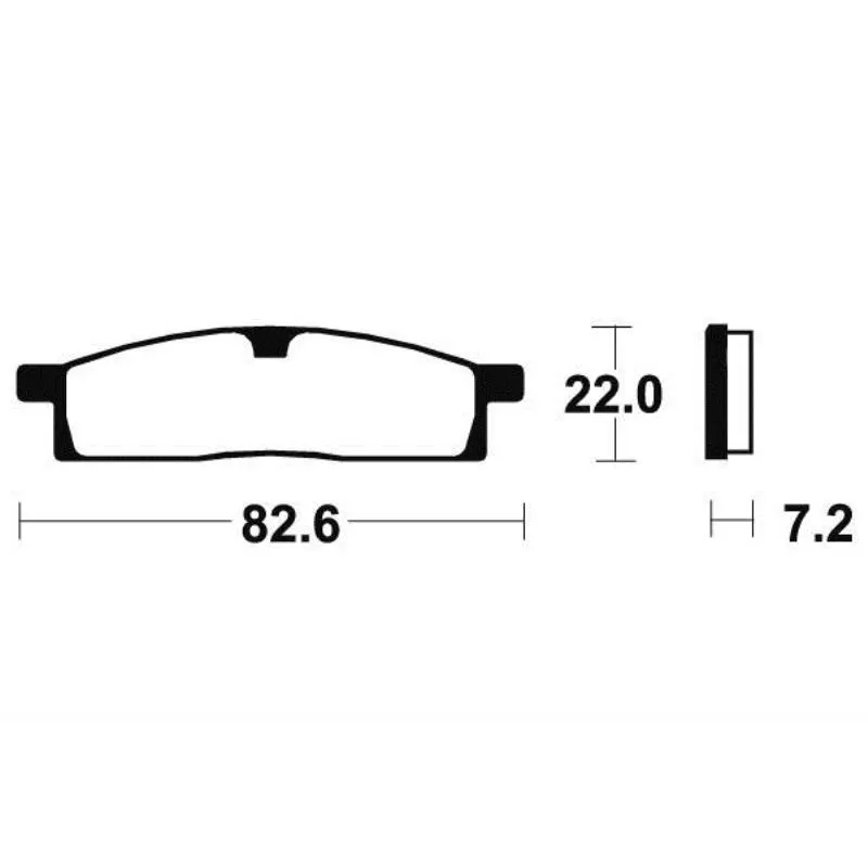 Plaquettes de frein avant YAMAHA DT 50 LC 1998-2000