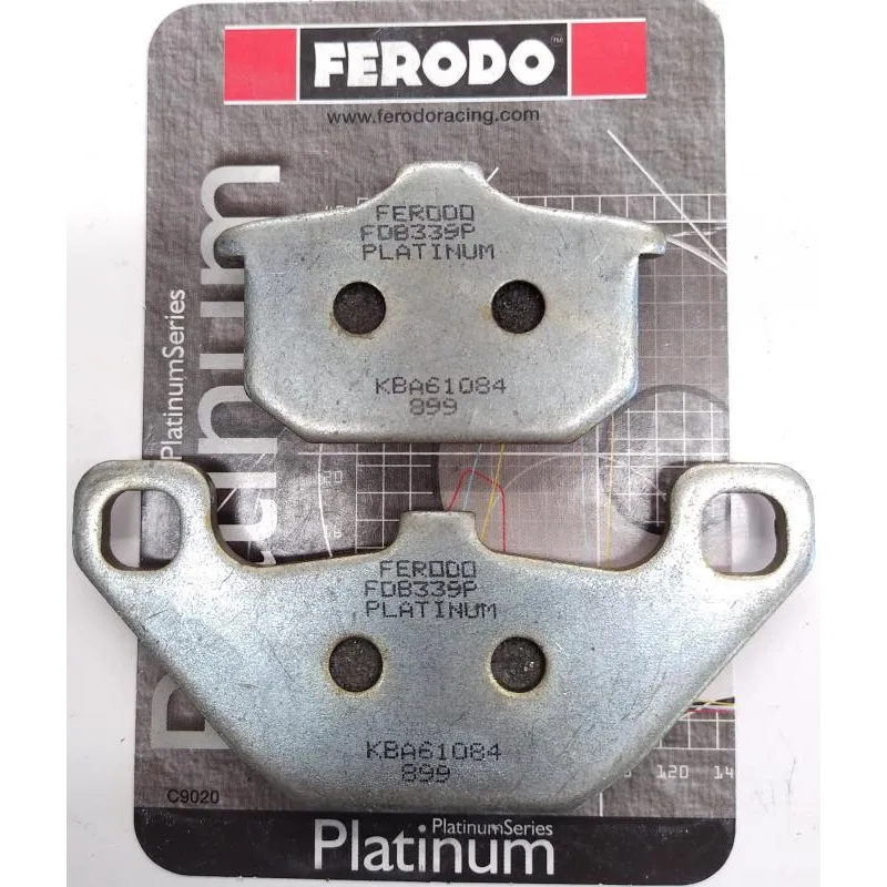 Plaquettes de frein arriere KAWASAKI GPZ 500 1987-1993