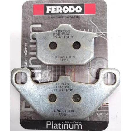 Plaquettes de frein arriere KAWASAKI GPZ 500 1987-1993