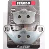 Plaquettes de frein arriere KAWASAKI GPZ 500 1987-1993 Plaquettes de frein arriere KAWASAKI GPZ 500 1987-1993