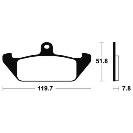 Plaquettes de frein avant CAGIVA ELEFANT 750 1993-1995