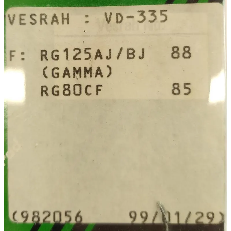 Plaquettes de frein avant SUZUKI RG 125 1985-1991 GAMMA