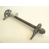 Axe de roue arriere YAMAHA DT MX 125 1980-1986