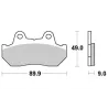 Plaquettes de frein avant HONDA GL 1100 1980-1983 GOLDWING