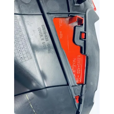 Cache carenage sous selle droit HONDA CBR 300 R 2014-2017