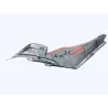 Cache carenage sous selle droit HONDA CBR 250 R 2015-2016 Cache carenage sous selle droit HONDA CBR 250 R 2015-2016