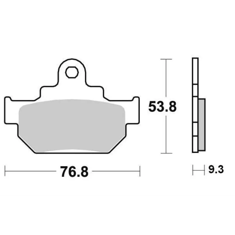 Plaquettes de frein avant SUZUKI DR 600 S 1985-1989