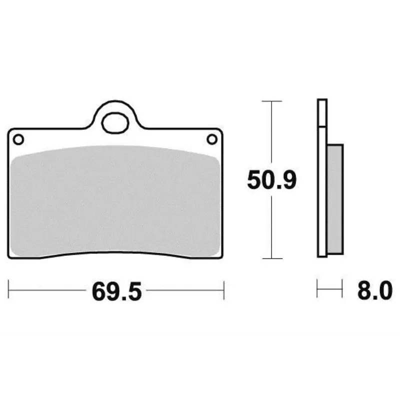 Plaquettes de frein avant DUCATI MONSTER 600 1993-1997