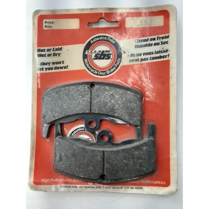 Plaquettes de frein avant HONDA CBX 650 E 1983-1984