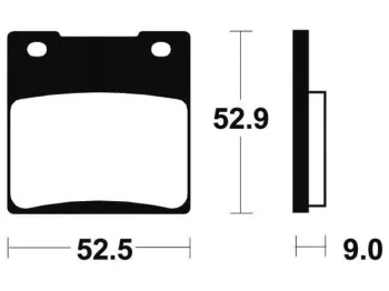 Plaquettes de frein avant BMW R 100 RT 1000 1988-1996