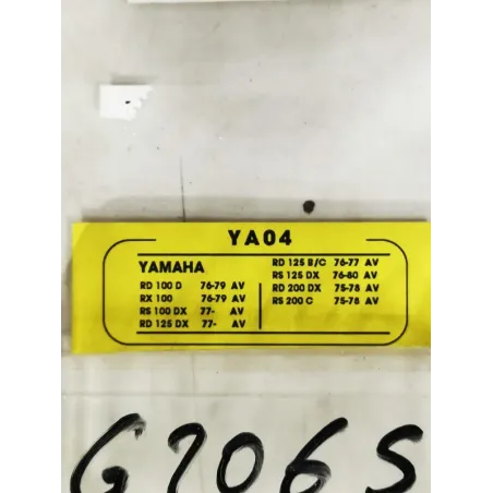 Plaquettes de frein avant YAMAHA RD 125 DX 1976-1977
