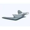 Poignee arriere droite HONDA CBR 300 R 2014-2017