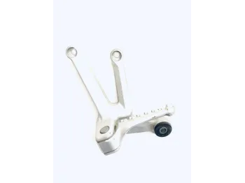 Platine et repose pieds arriere gauche APRILIA RSV 1000 R 2006-2009 TUONO