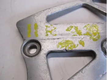 Platine avant gauche SUZUKI GSXR 750 1988-1990