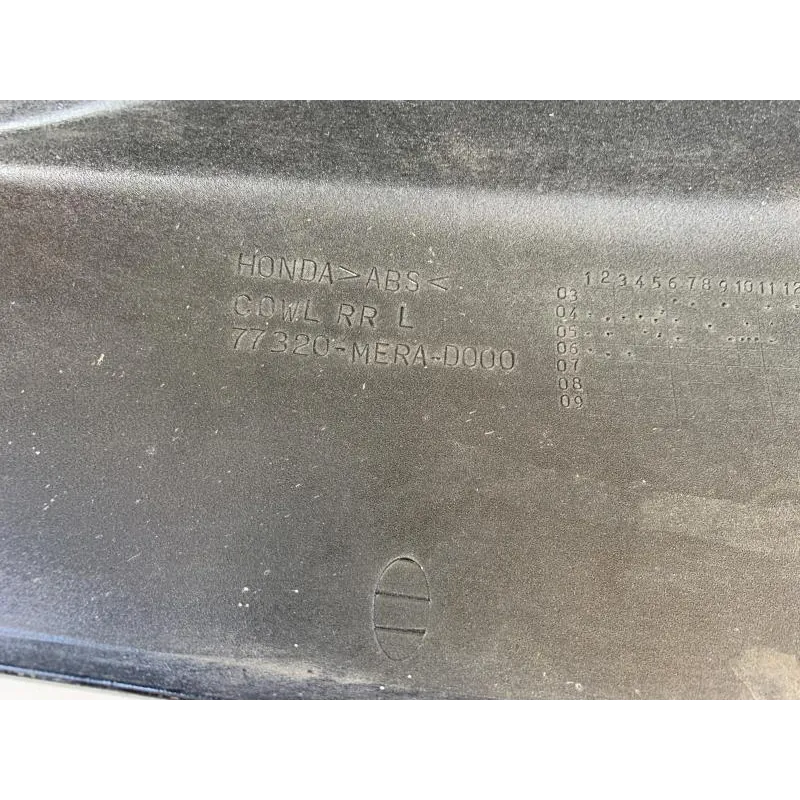 Cache carenage coque arriere gauche HONDA CBF 1000 2006-2009