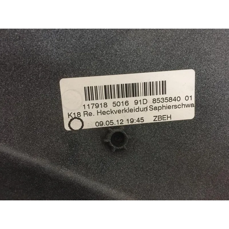 Cache carenage coque arriere droit BMW C 600 SPORT 2011-2015