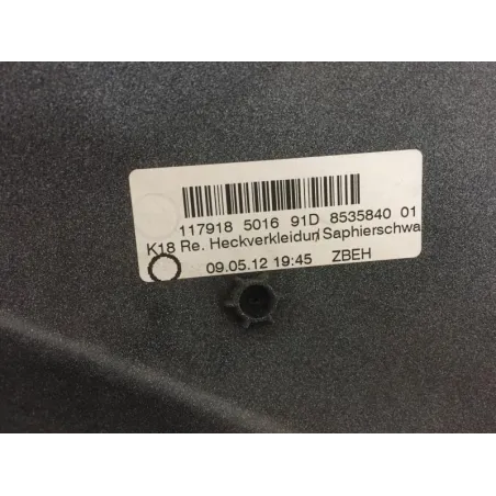 Cache carenage coque arriere droit BMW C 600 SPORT 2011-2015