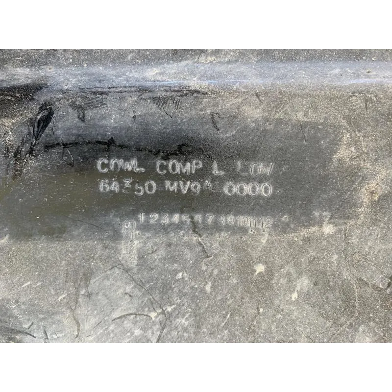 Cache flanc de carenage gauche HONDA CBR 600 F 1991-1994