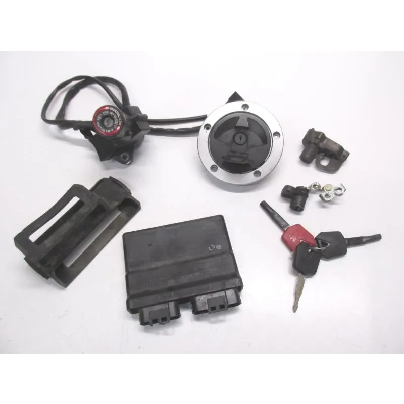 Jeu de serrure contacteur a cle code KAWASAKI ZZR 1400 2006-2007 ABS