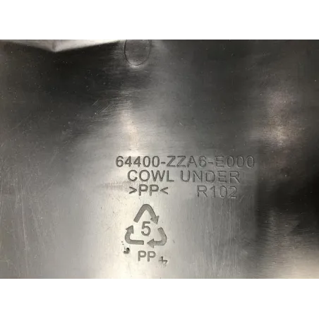 Cache carenage centrale sabot KAWASAKI J 300 2014-2016