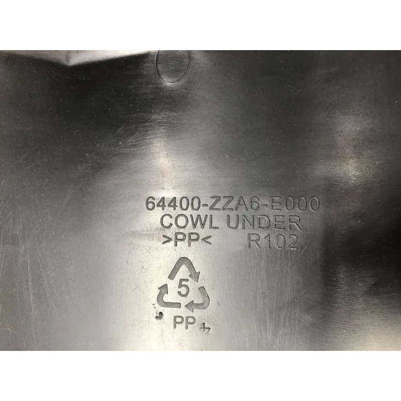 Cache carenage centrale sabot KAWASAKI J 300 2014-2016