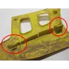 Cache carenage ecope gauche SUZUKI TS 125 R 1989-1994