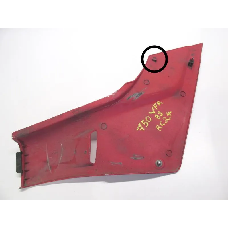 Cache lateral gauche HONDA VFR F 750 1988-1989