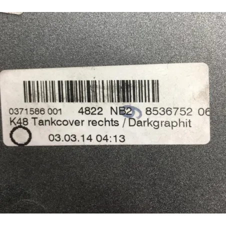 Cache reservoir droit BMW K 1600 GT 2011-2016 K48