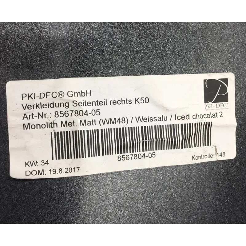 Cache reservoir droit BMW R 1200 GS 2017-2018 LC K50