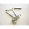 Platine arriere gauche YAMAHA FZS 600 1998-1999 FAZER Platine arriere gauche YAMAHA FZS 600 1998-1999 FAZER