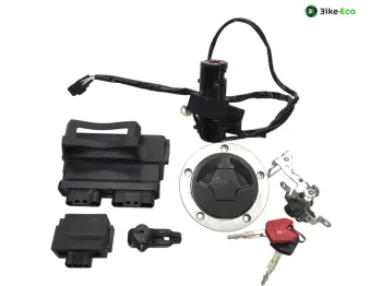 Jeu de serrure contacteur a cle code KAWASAKI ZZR 1400 2008-2011 ABS