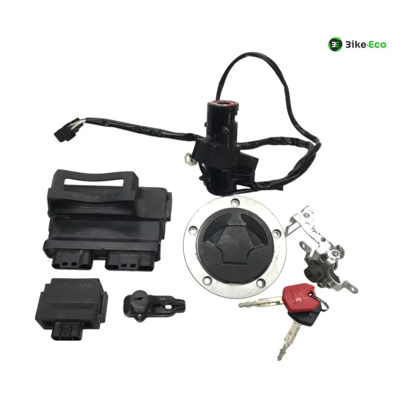 Jeu de serrure contacteur a cle code KAWASAKI ZZR 1400 2008-2011 ABS