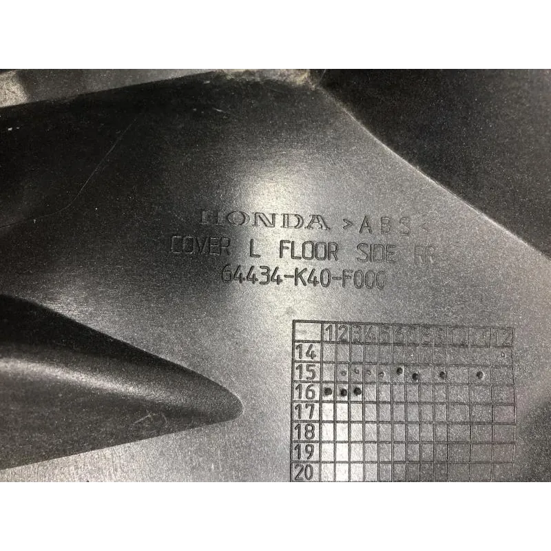 Demi sabot gauche HONDA NSS 125 2017-2018 FORZA