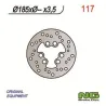Disque frein arriere SUZUKI RMX 50 1996-2001
