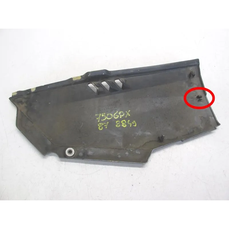 Cache lateral droit KAWASAKI GPX 750 R 1987-1989
