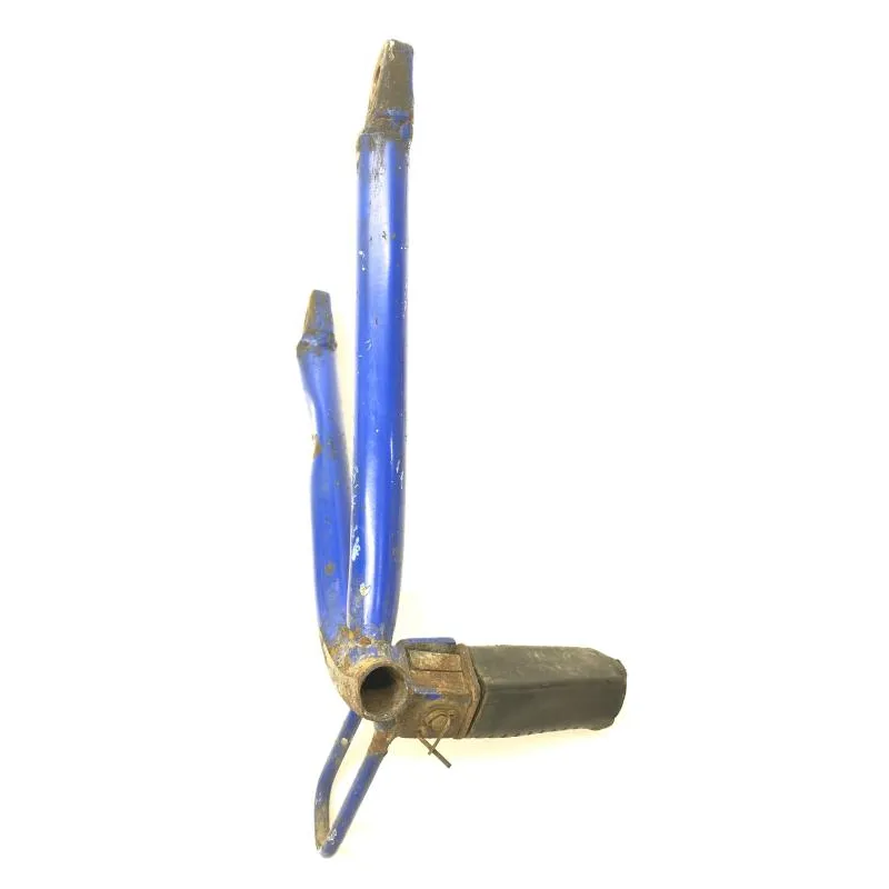 Platine et repose pieds arriere gauche SUZUKI DR 600 R 1986-1989