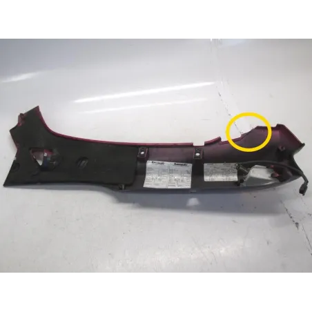 Cache carenage coque arriere droit KAWASAKI ZZR 600 1990-1992
