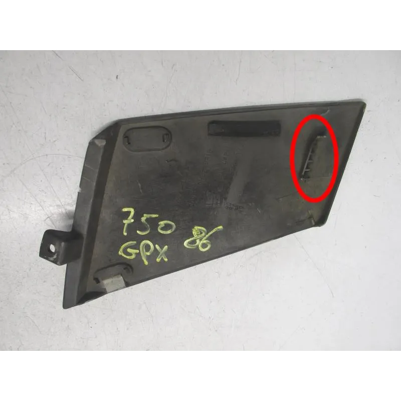 cache carenage face avant gauche KAWASAKI GPX 750 R 1987-1989