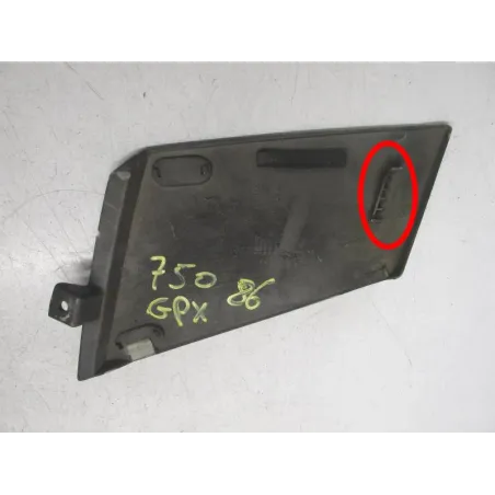 cache carenage face avant gauche KAWASAKI GPX 750 R 1987-1989