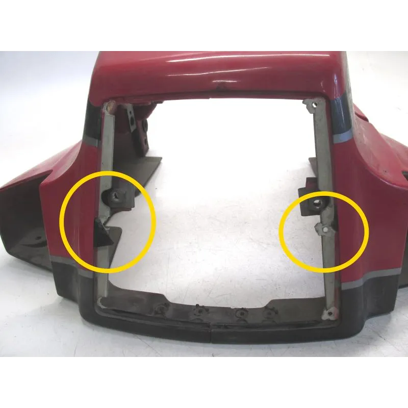 Cache carenage coque arriere KAWASAKI GPZ 1000 RX 1986-1988