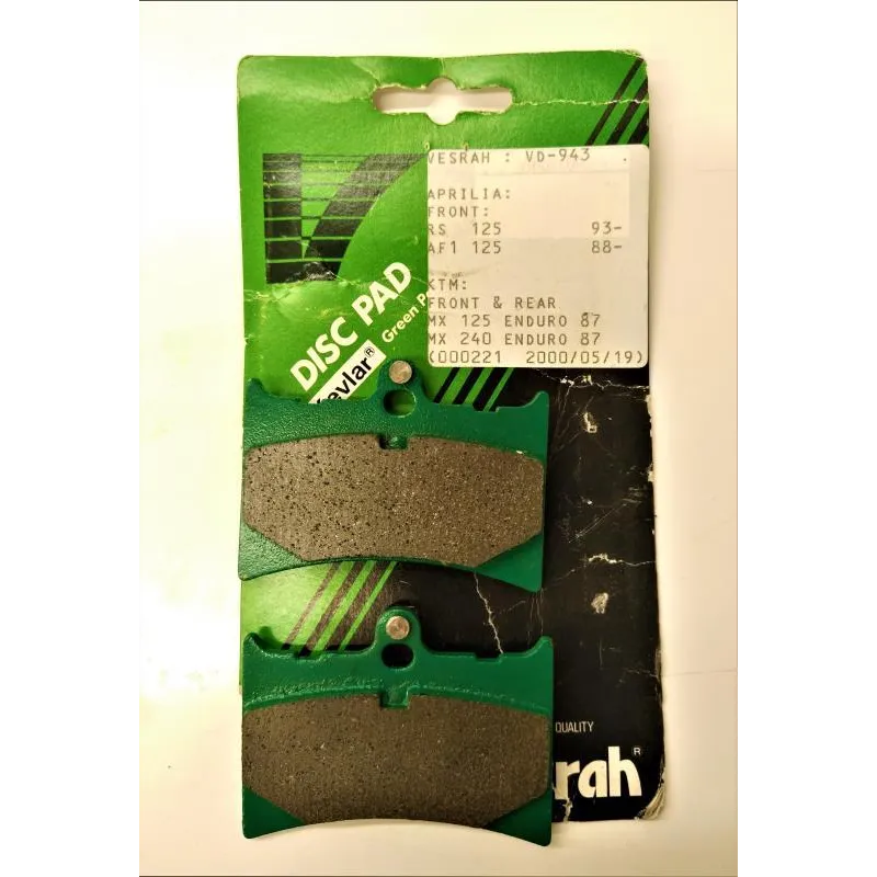Plaquettes de frein avant APRILIA RS 125 1992-1994