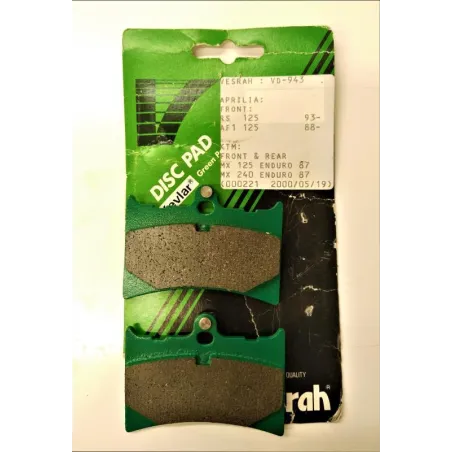 Plaquettes de frein avant APRILIA RS 125 1992-1994