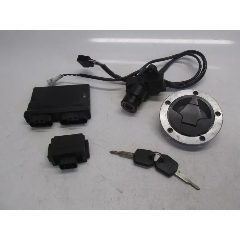 Jeu de serrure contacteur a cle code KAWASAKI ZZR 1400 2008-2011 ABS