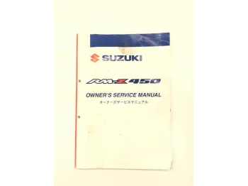 Manuel d'utilisation SUZUKI RMZ 450 2005-2006