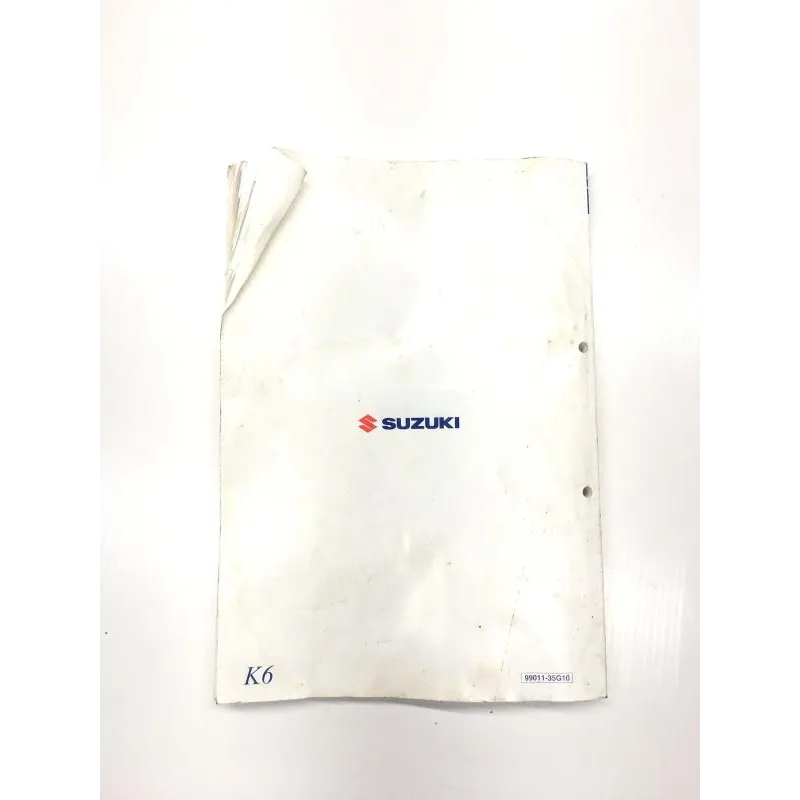 Manuel d'utilisation SUZUKI RMZ 450 2005-2006