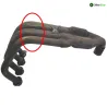 Collecteur (echappement) YAMAHA FZ6 600 2007-2009 FAZER S2