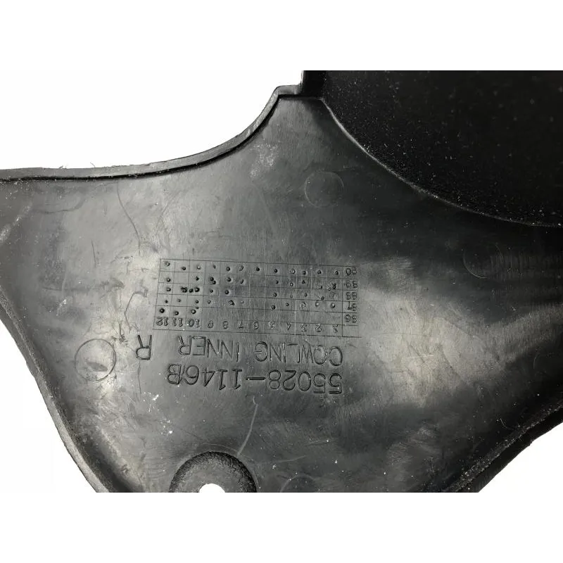 Cache interieur carenage droit KAWASAKI GPZ 500 1987-1993