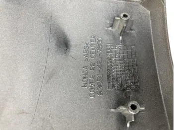 Cache carenage centrale arriere HONDA FES 125 2007-2013 S-WING
