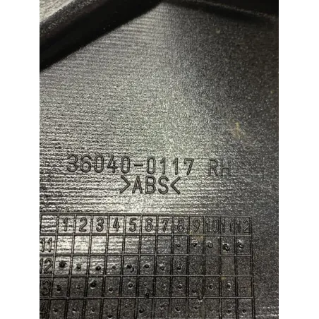 Cache carenage coque arriere droit KAWASAKI ER6 650 2012-2016 N