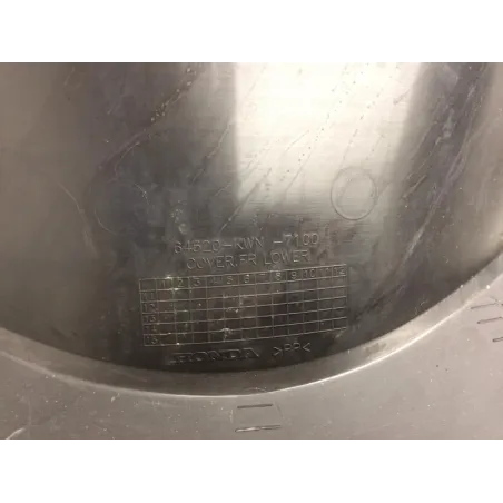 Cache carenage centrale sabot HONDA PCX 125 2012-2013